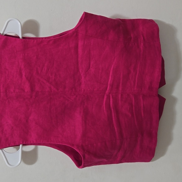 Mango Pink Button-Up Vest - Picture 3 of 3